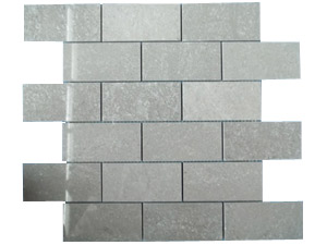 SPAIN GREY 2" X 4" BRICK MOSAIC