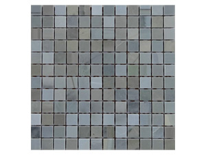 ALASKAN BLUE 1" X 1" SQUARE MOSAIC