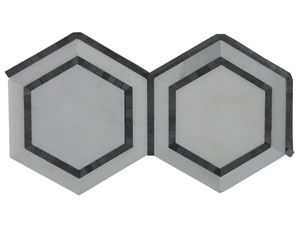 HEX APPEAL-CHINESE WHITE & BASALT