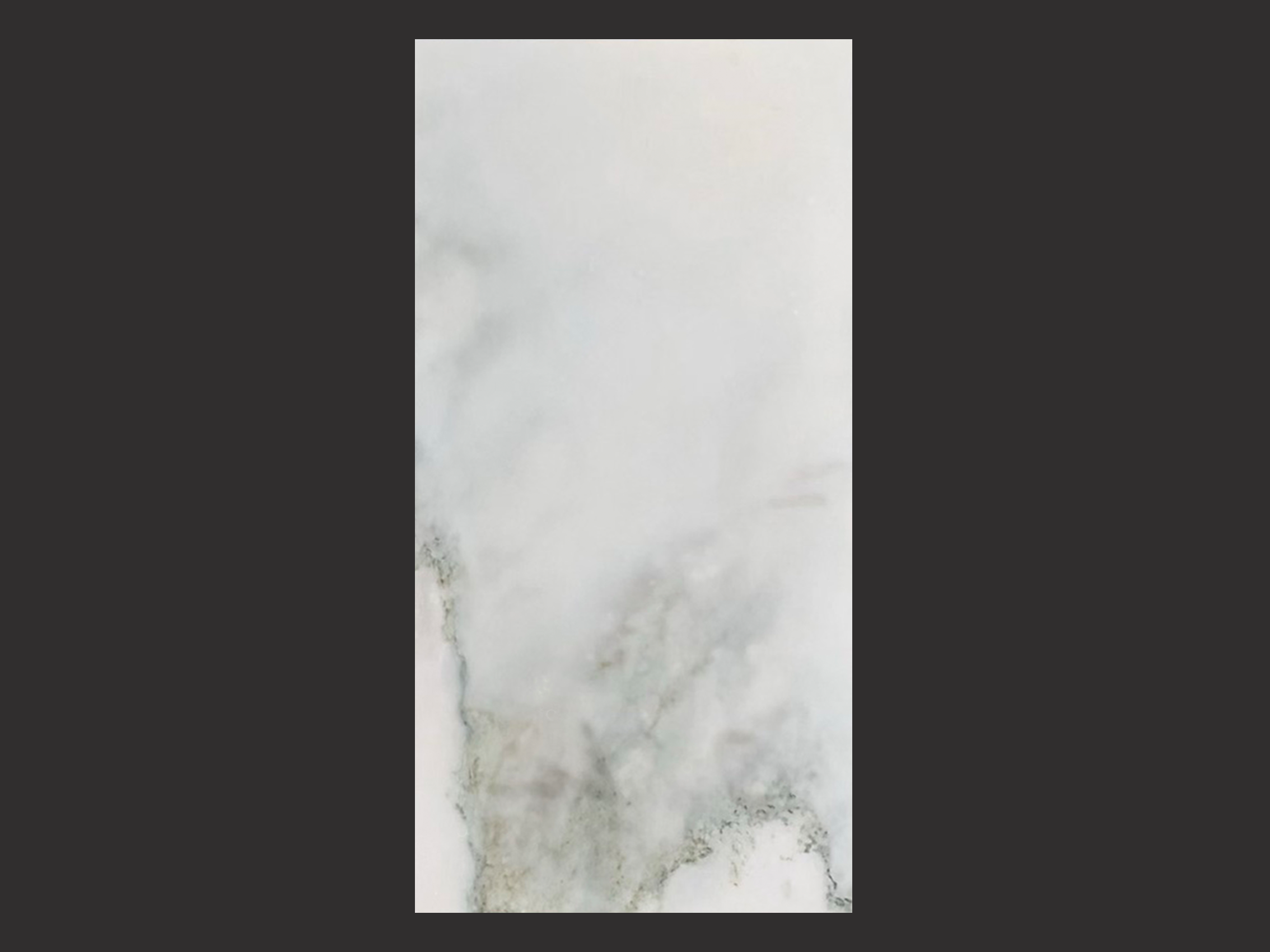 12x24 Marble Tile - Western White-Green Vein