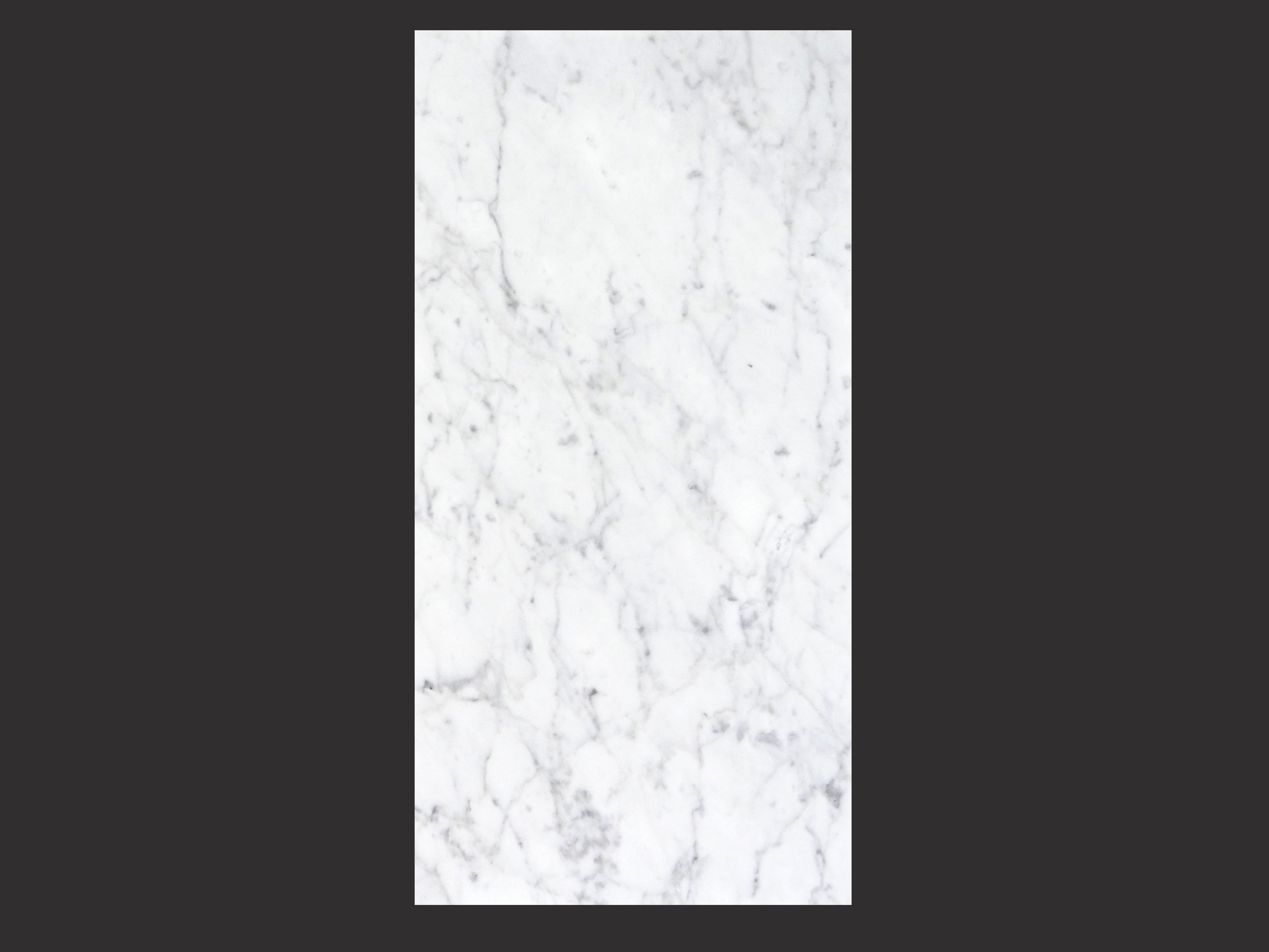 12x24 Marble Tile - Bianco Carrara