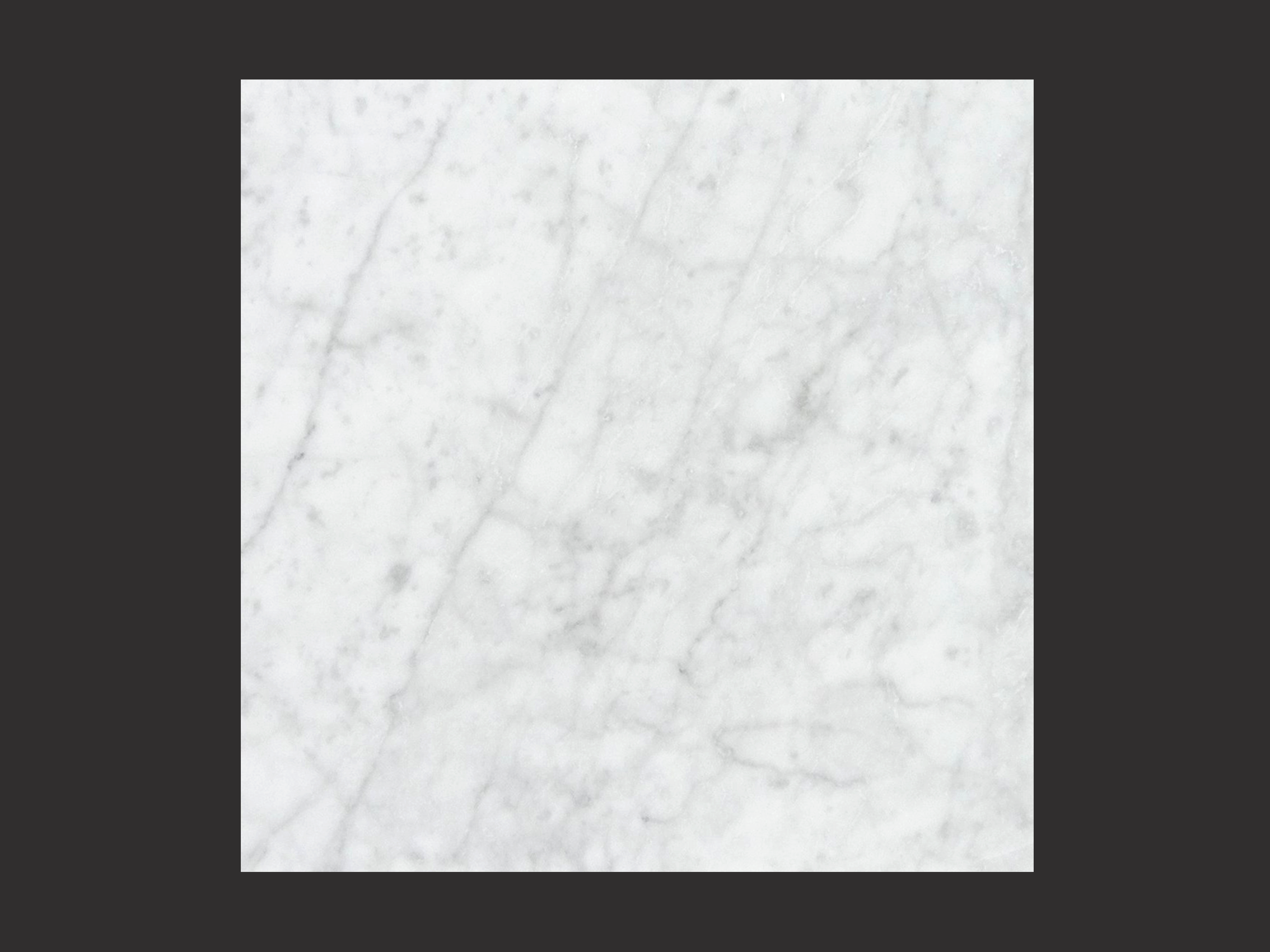 12x12 Marble Tile - Bianco Carrara
