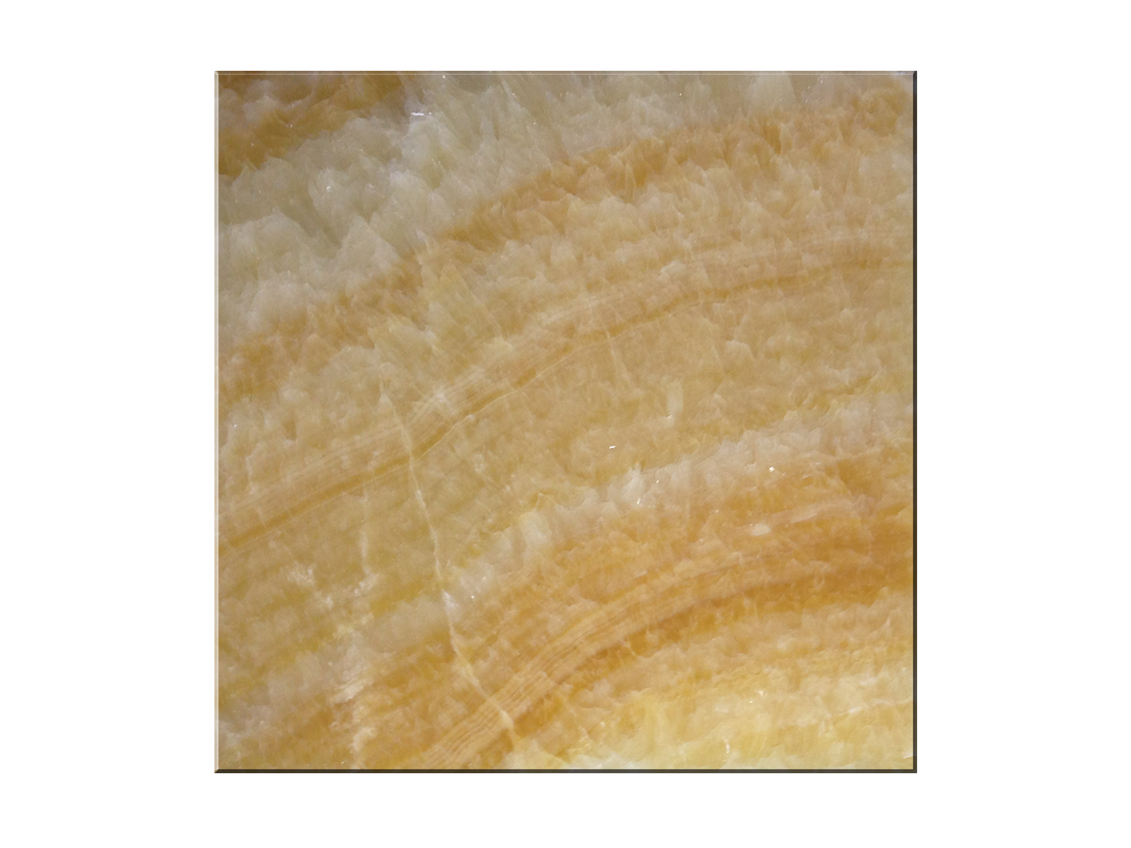 12x12 Marble Tile - Honey Onyx